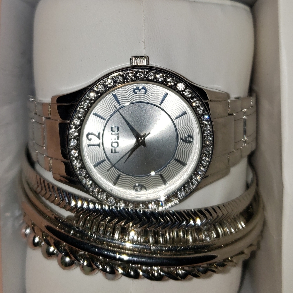 Silver Watch